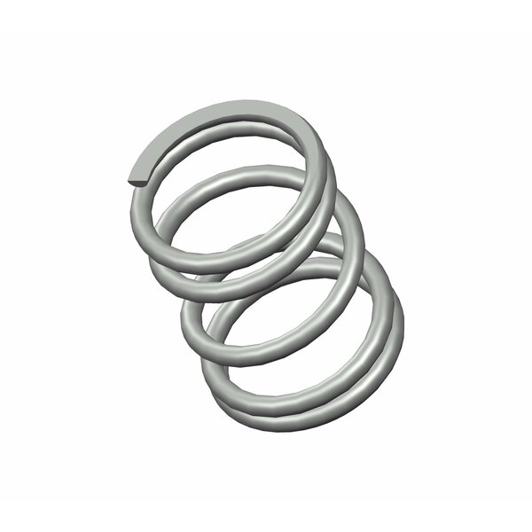 Zoro Approved Supplier Compression Spring, O= .360, L= .47, W= .037 G709973725